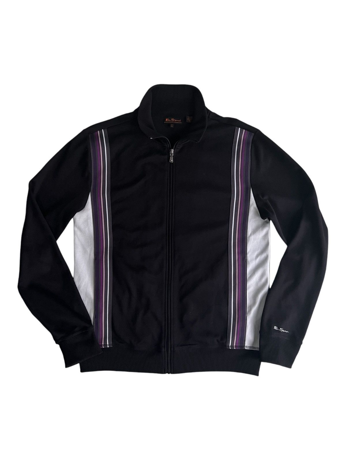 Ben Sherman Ben Sherman Mods Casual Stripe Hooligan Zipper Track Top Jkt Size US L / EU 52-54 / 3 - 1 Thumbnail