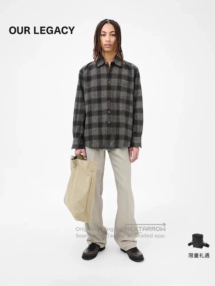 Our Legacy Our Legacy Long Sleeve Plaid Shirt Size US M / EU 48-50 / 2 - 8 Thumbnail