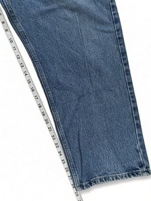 Wrangler Wrangler Relaxed Fit 9760WDR Straight Leg Denim Jeans Sz 42 Size US 42 / EU 58 - 6 Thumbnail