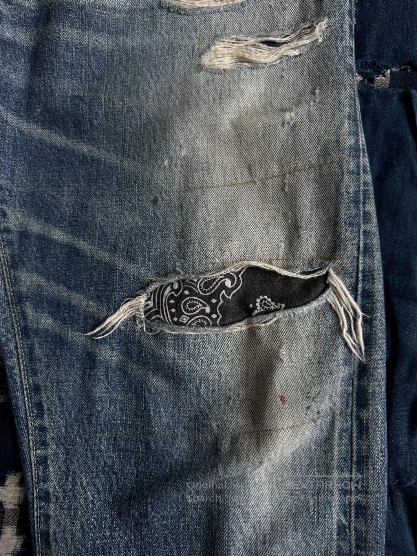 Visvim visvim journeyman pants with bandana print. Size US 32 / EU 48 - 3 Thumbnail