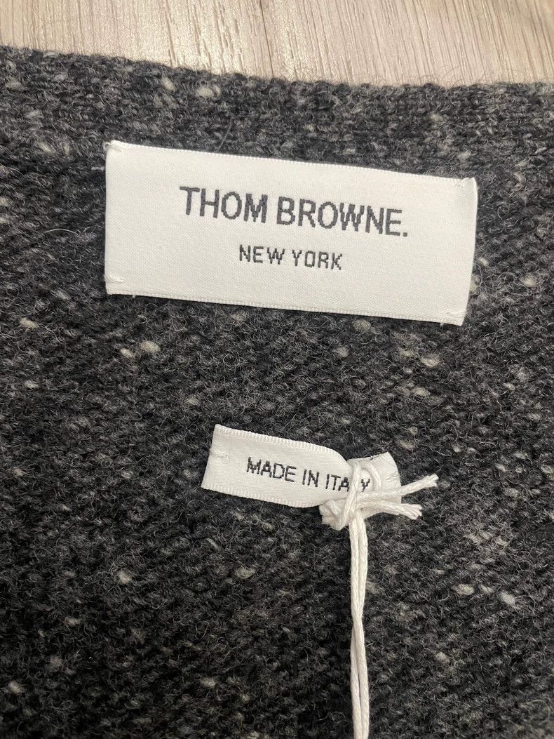 Thom Browne Thom Browne size0 Dark grey snowflake wool mare hair sweate Size US XS / EU 42 / 0 - 6 Thumbnail