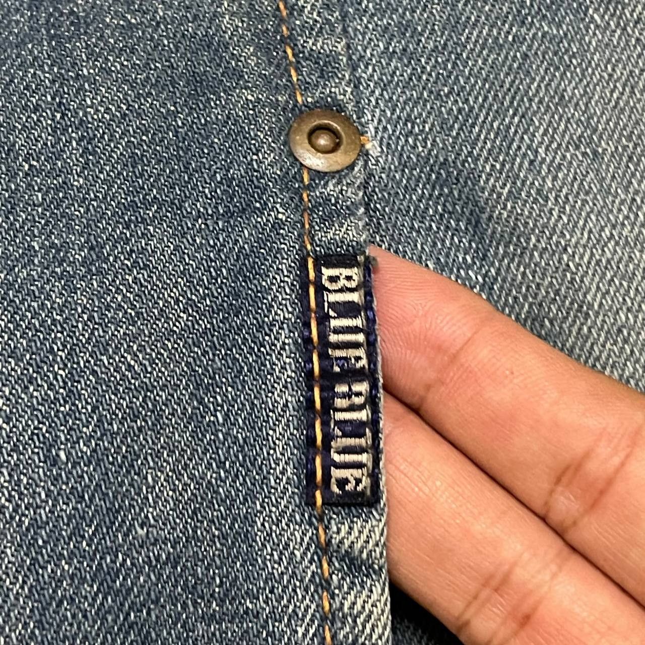 Blue Blue Japan Vintage Blue Blue Japan Shearling Denim Jacket Size US S / EU 44-46 / 1 - 5 Thumbnail