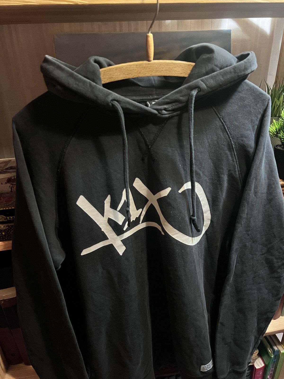 Vintage CRAZY K1X Vintage Oversized Hoodie Archive Basketball Y2K Size US L / EU 52-54 / 3 - 3 Thumbnail