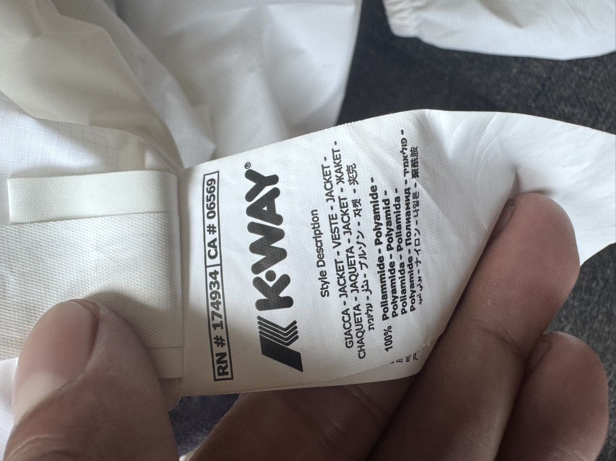 Comme des Garcons PLAY × K-Way CDG White K-Way Edition Jacket Size US M / EU 48-50 / 2 - 10 Thumbnail