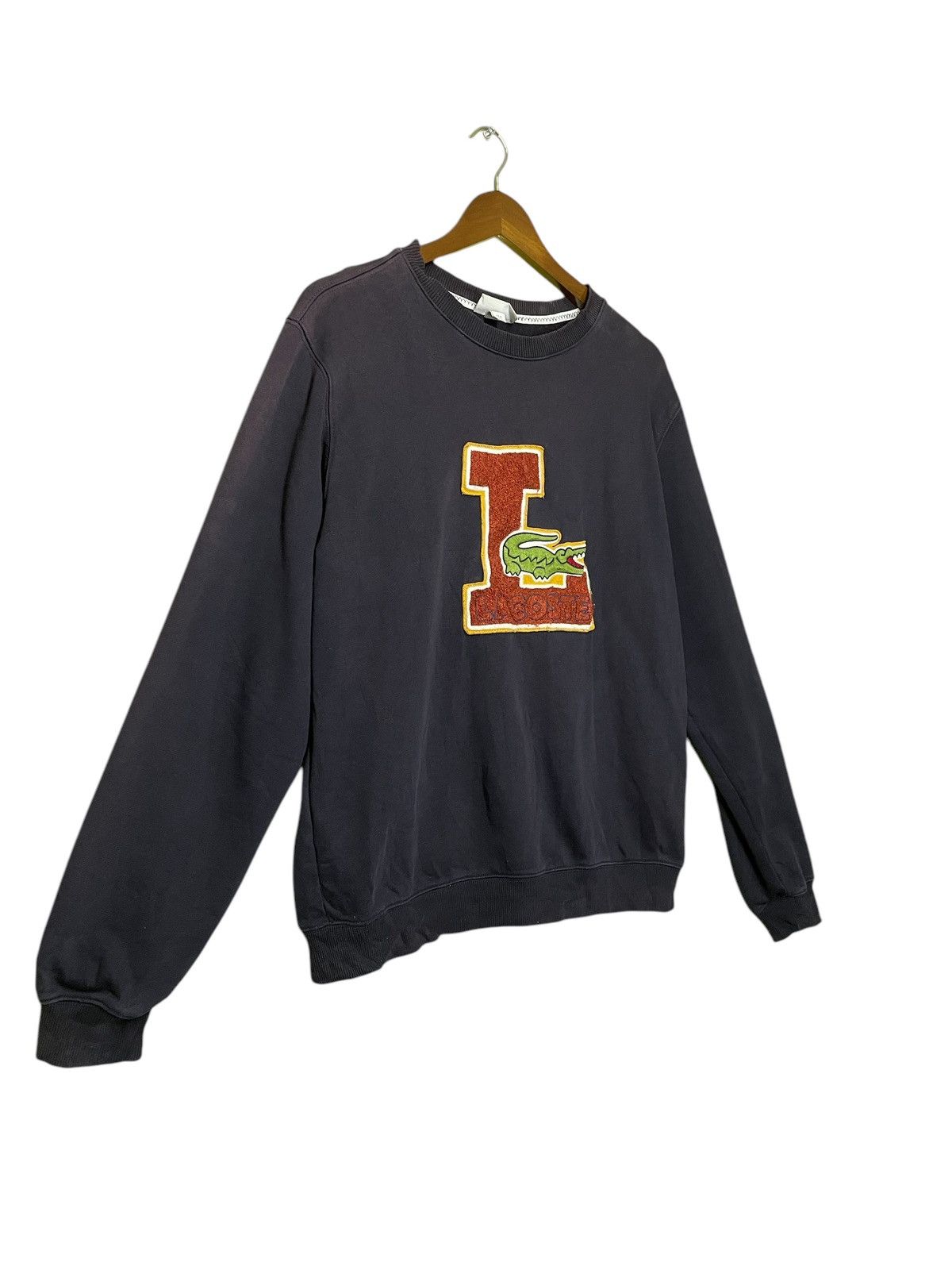 Other Lacoste embroidered big logo crewneck sweatshirt Size US M / EU 48-50 / 2 - 3 Thumbnail