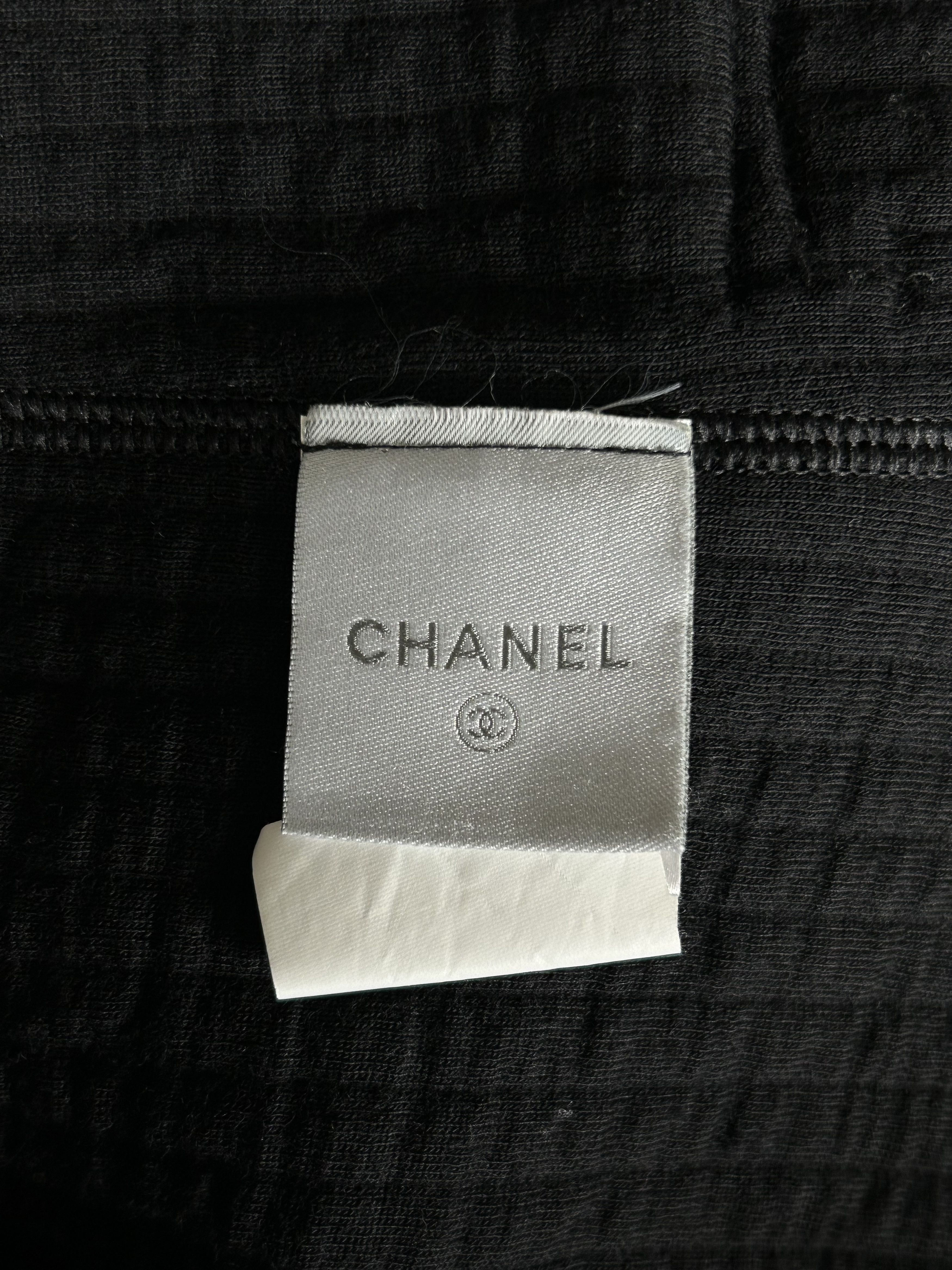 Chanel Chanel Black Shearling Women's Zip Up Hoodie Size M / US 6-8 / IT 42-44 - 4 Thumbnail