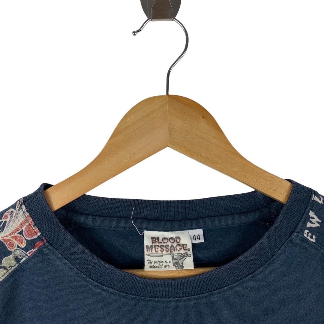 Japanese Brand Vintage BLOOD MASSAGE the tattoo is a splendid art tee Size US M / EU 48-50 / 2 - 5 Thumbnail