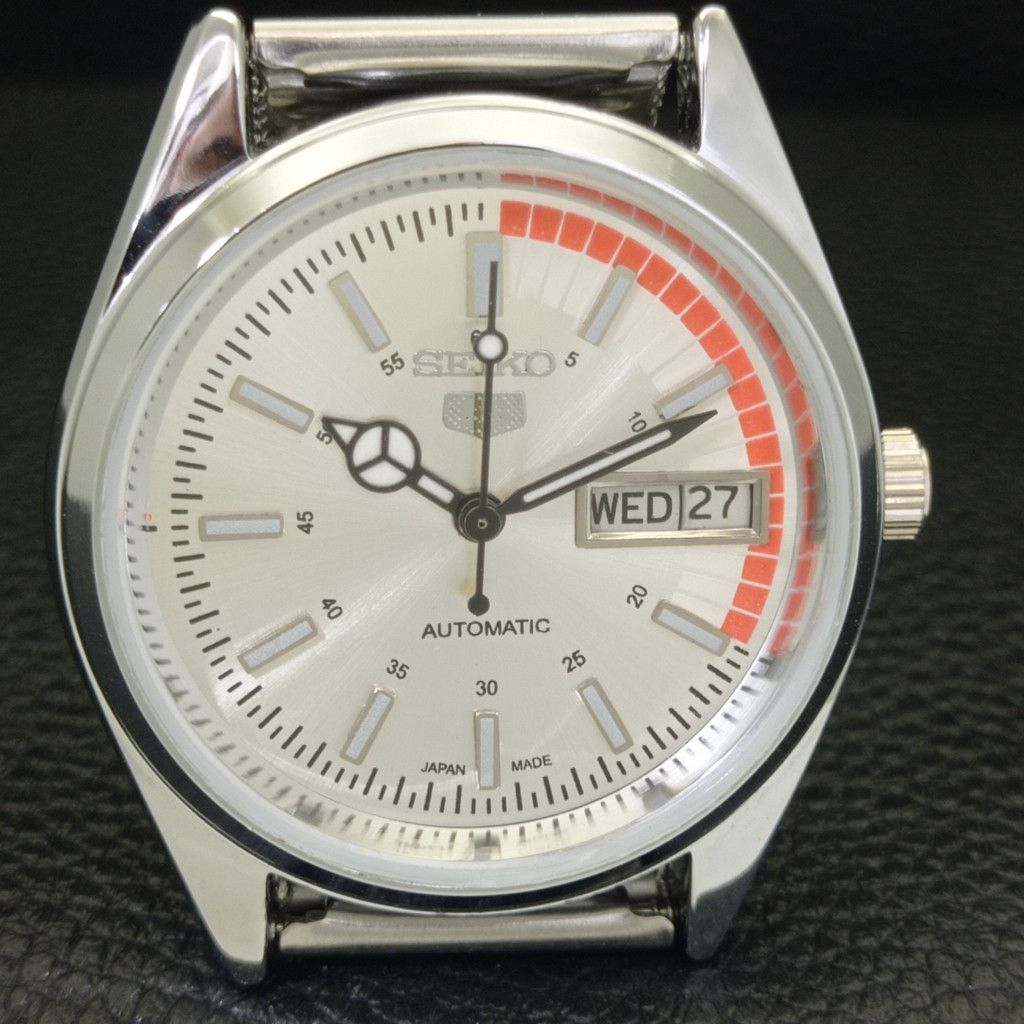Seiko REFURBISHED VINTAGE SEIKO 5 AUTO JAPAN MENS WATCH a440726 Size 38 - 4 Thumbnail