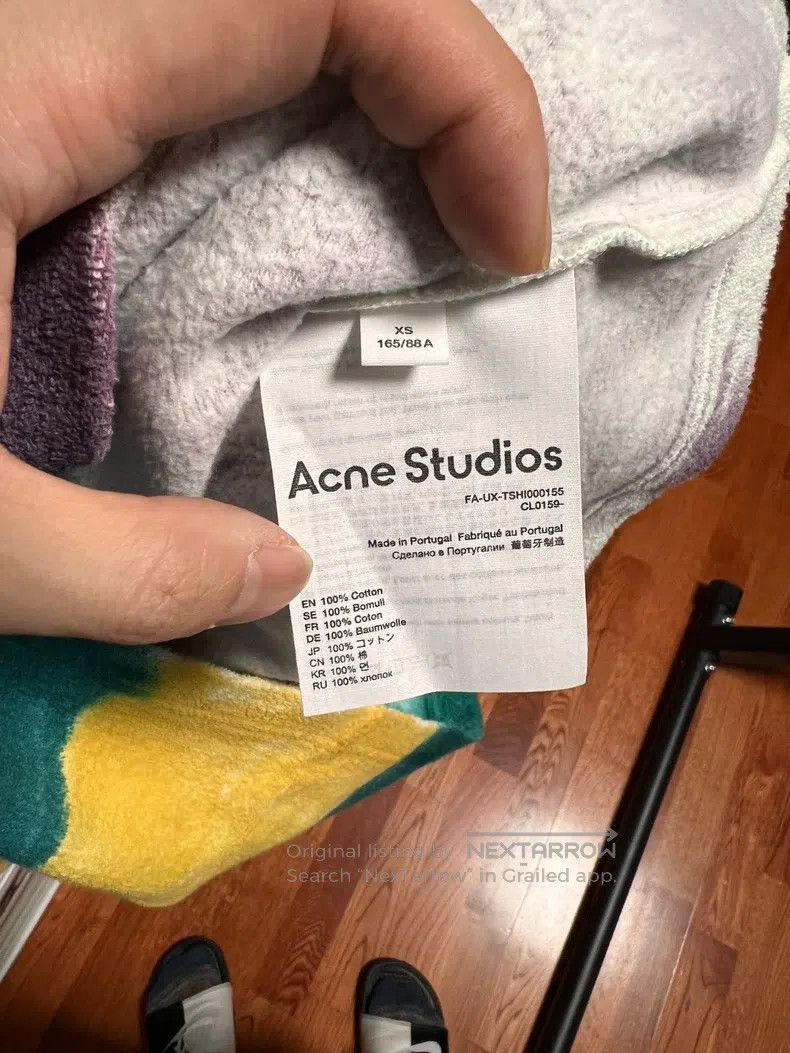 Acne Studios Acne Studios Nordic Smiley Face Rainbow Towel with Thin Fl Size US XS / EU 42 / 0 - 5 Thumbnail