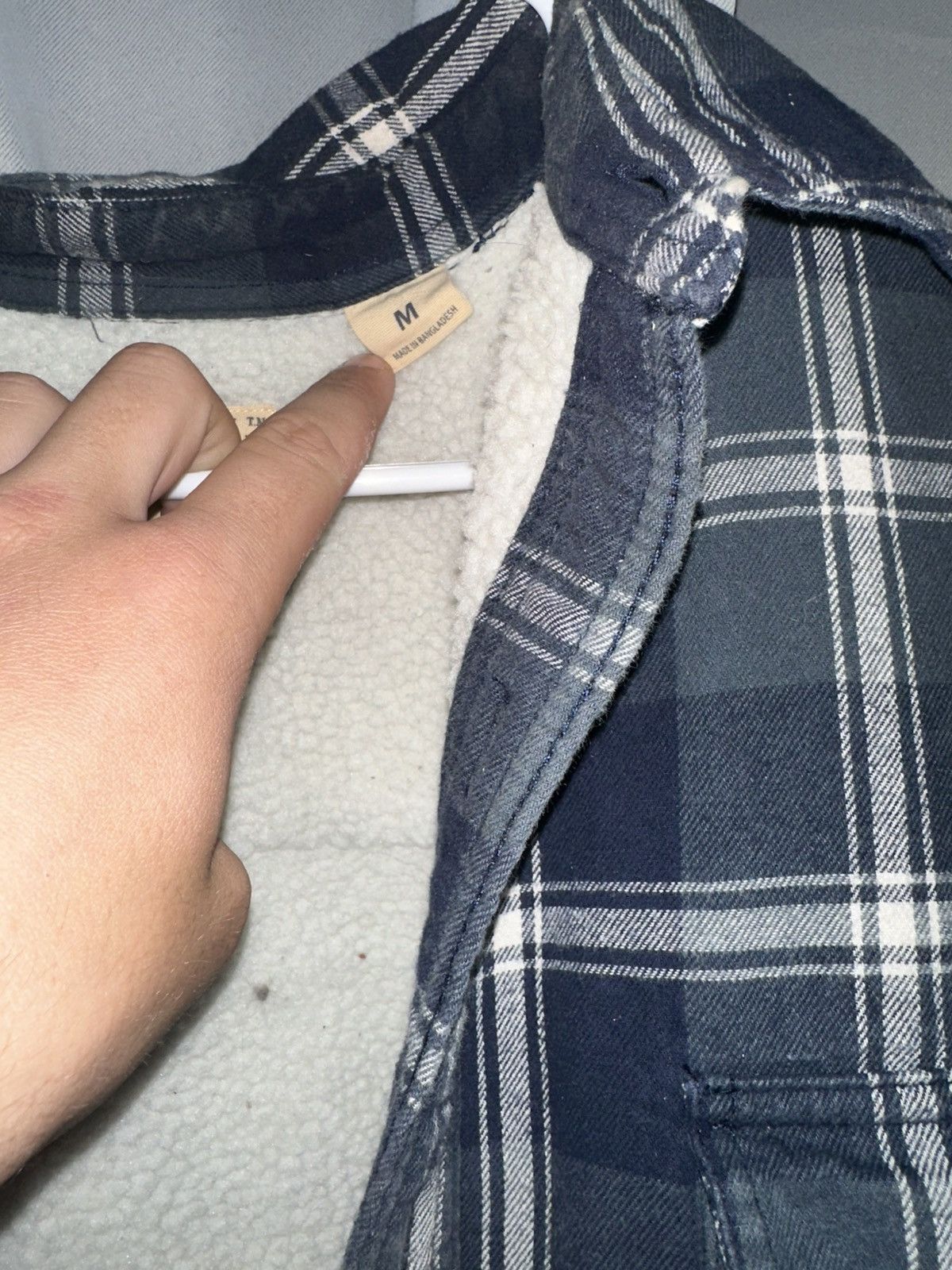 Redhead RedHead men's sherpa-lined flannel shirt jacket. Size US M / EU 48-50 / 2 - 3 Thumbnail