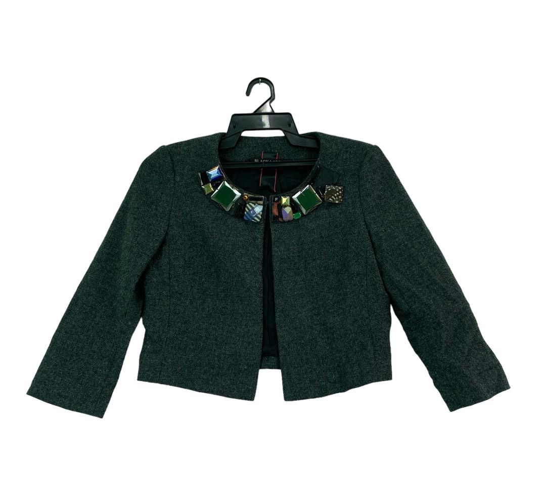 Paul Smith × Vintage Vtg 90s Paul Smith gemstone design crop top jacket Size S / US 4 / IT 40 - 1 Thumbnail