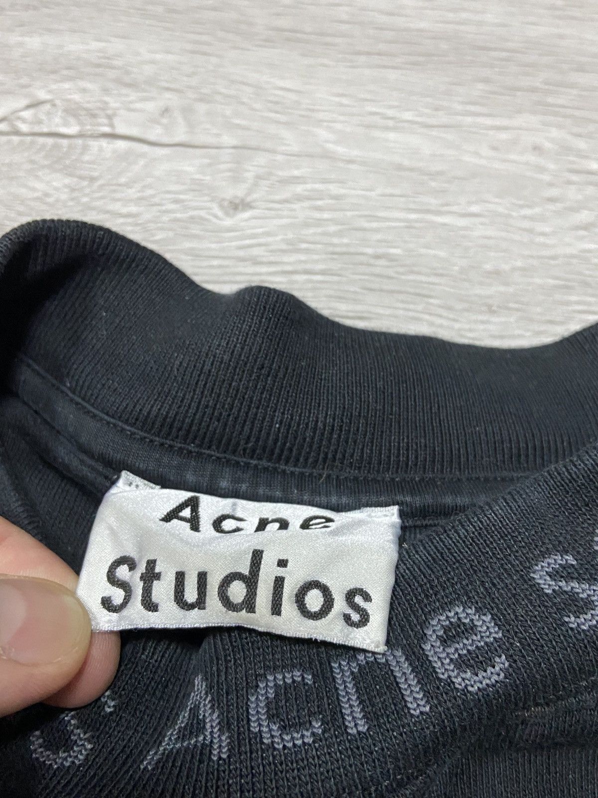 Acne Studios Acne Studios Flogho Crewneck Oversize Boxy Fit Designer Size US L / EU 52-54 / 3 - 5 Thumbnail