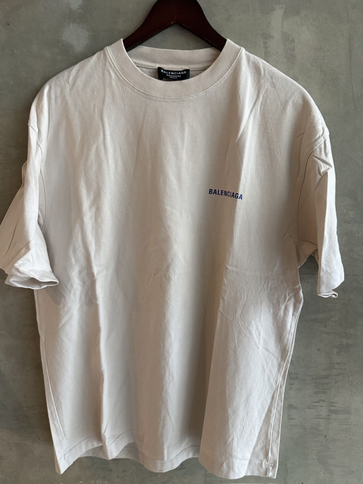 Balenciaga Balenciaga logo t shirt Size US S / EU 44-46 / 1 - 1 Thumbnail