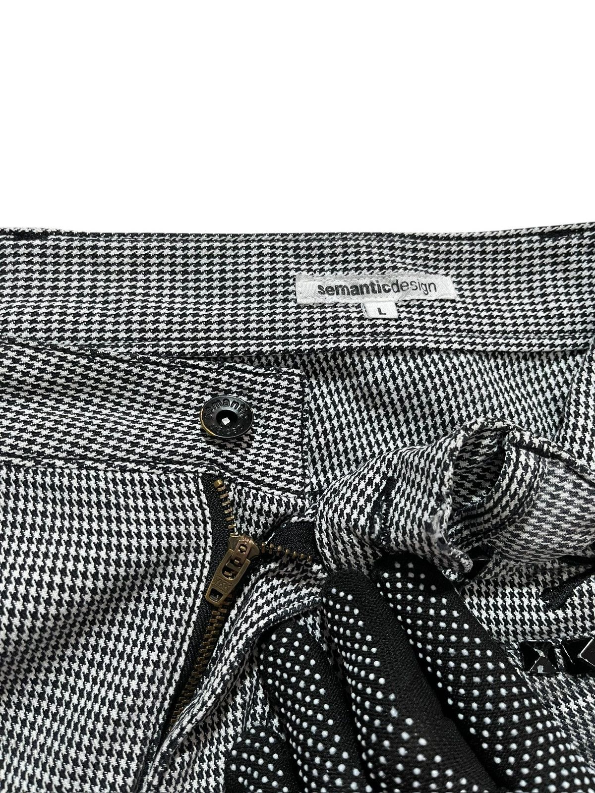 semanticdesign SEMANTIC DESIGN JAPANESE BRAND CHECKERED PANT Size US 34 / EU 50 - 7 Thumbnail