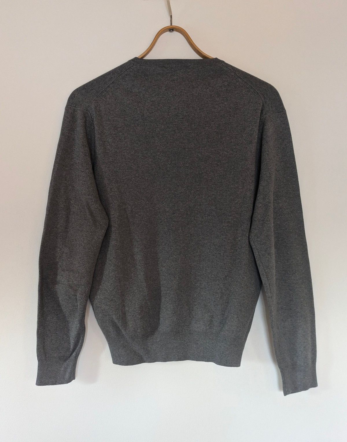 Polo Ralph Lauren 🧥 Polo Ralph Lauren V-Neck Sweater – Grey (Size S) Size US S / EU 44-46 / 1 - 2 Thumbnail