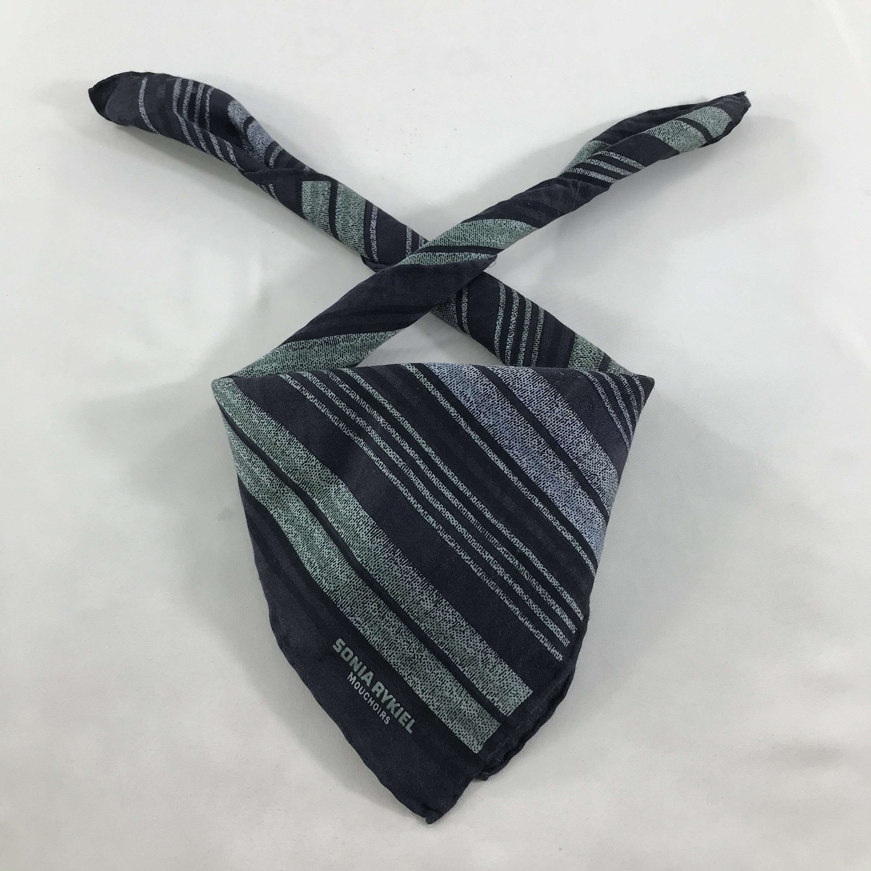 Sonia Rykiel × Vintage Sonia Rykiel Bandana / Handkerchief / Neckerchief -S1746 Size ONE SIZE - 3 Thumbnail