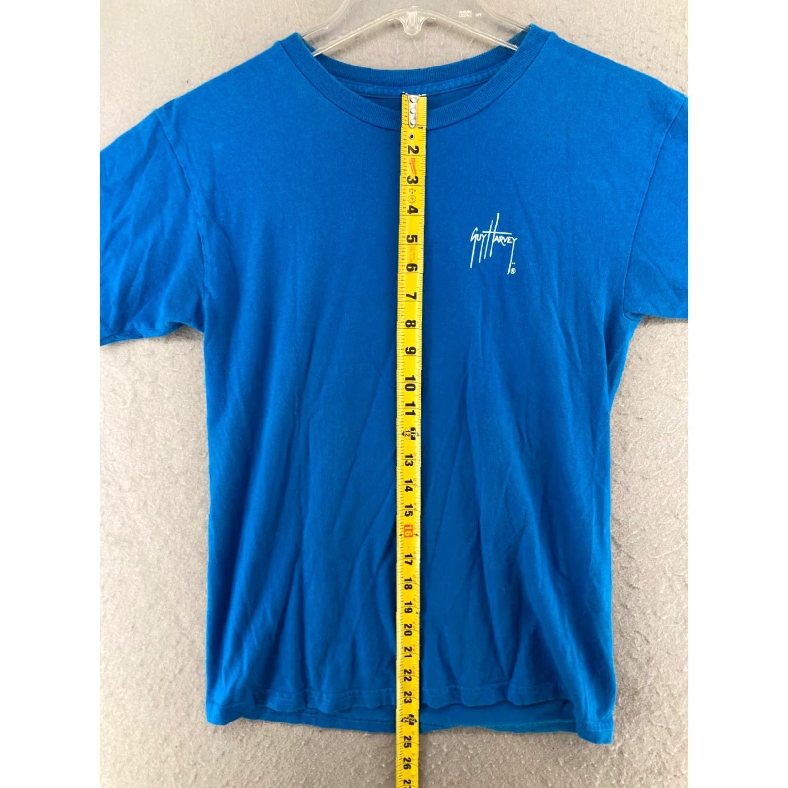 Guy Harvey Guy Harvey Mens TShirt Small Blue Fishing Outdoor Classic Fit Size US S / EU 44-46 / 1 - 4 Thumbnail