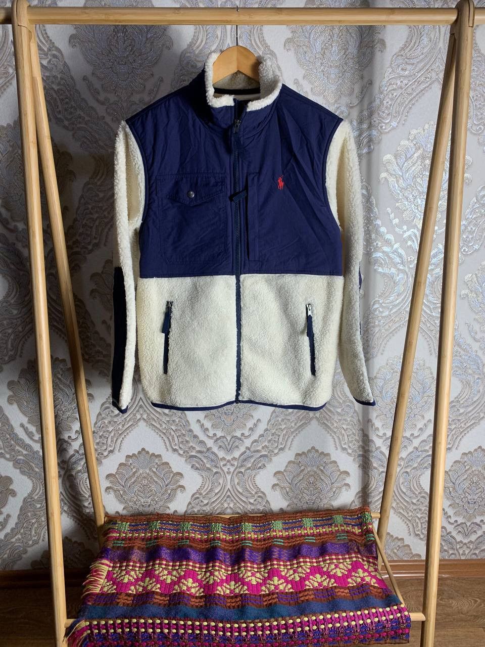 Polo Ralph Lauren VERY RARE POLO RALPH LAUREN FLEECE ZIP JACKET DESIGNER Y2K Size US S / EU 44-46 / 1 - 2 Thumbnail