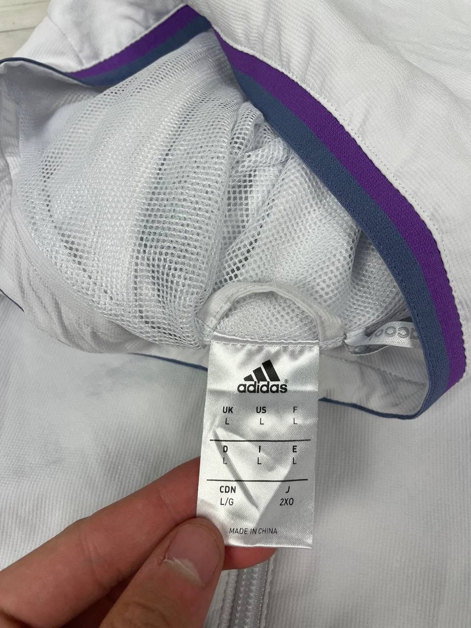Adidas Adidas Real Madrid 2016 2017 Training Track Top Jacket Size US L / EU 52-54 / 3 - 12 Thumbnail