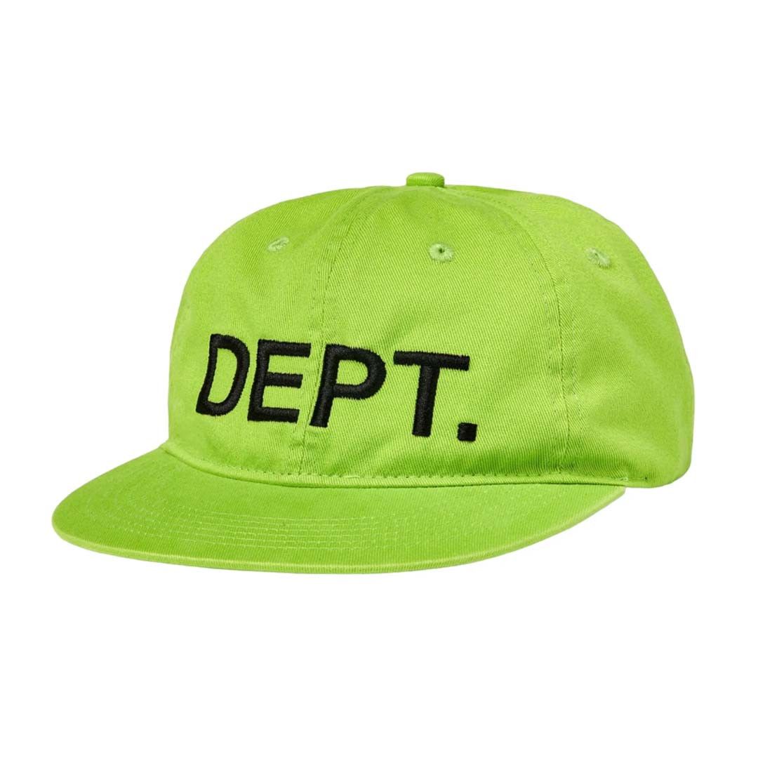 Logo Embroidered Hat Flo Green