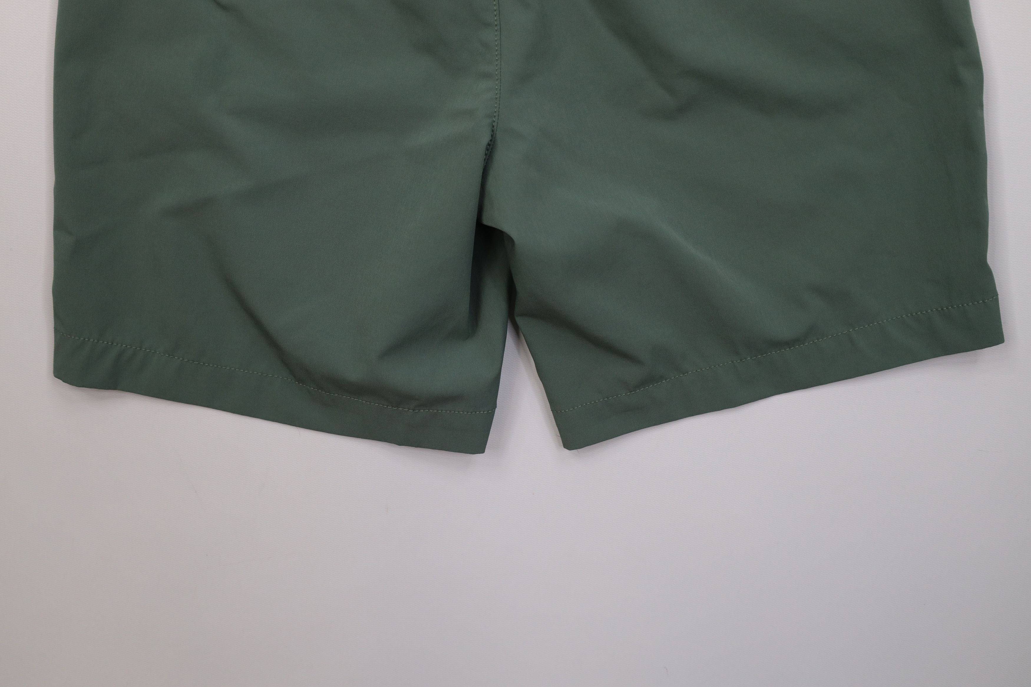 J.Crew Y2K J Crew Flex Above Knee Shorts Moss Green Drawstring Size US 28 / EU 44 - 10 Thumbnail