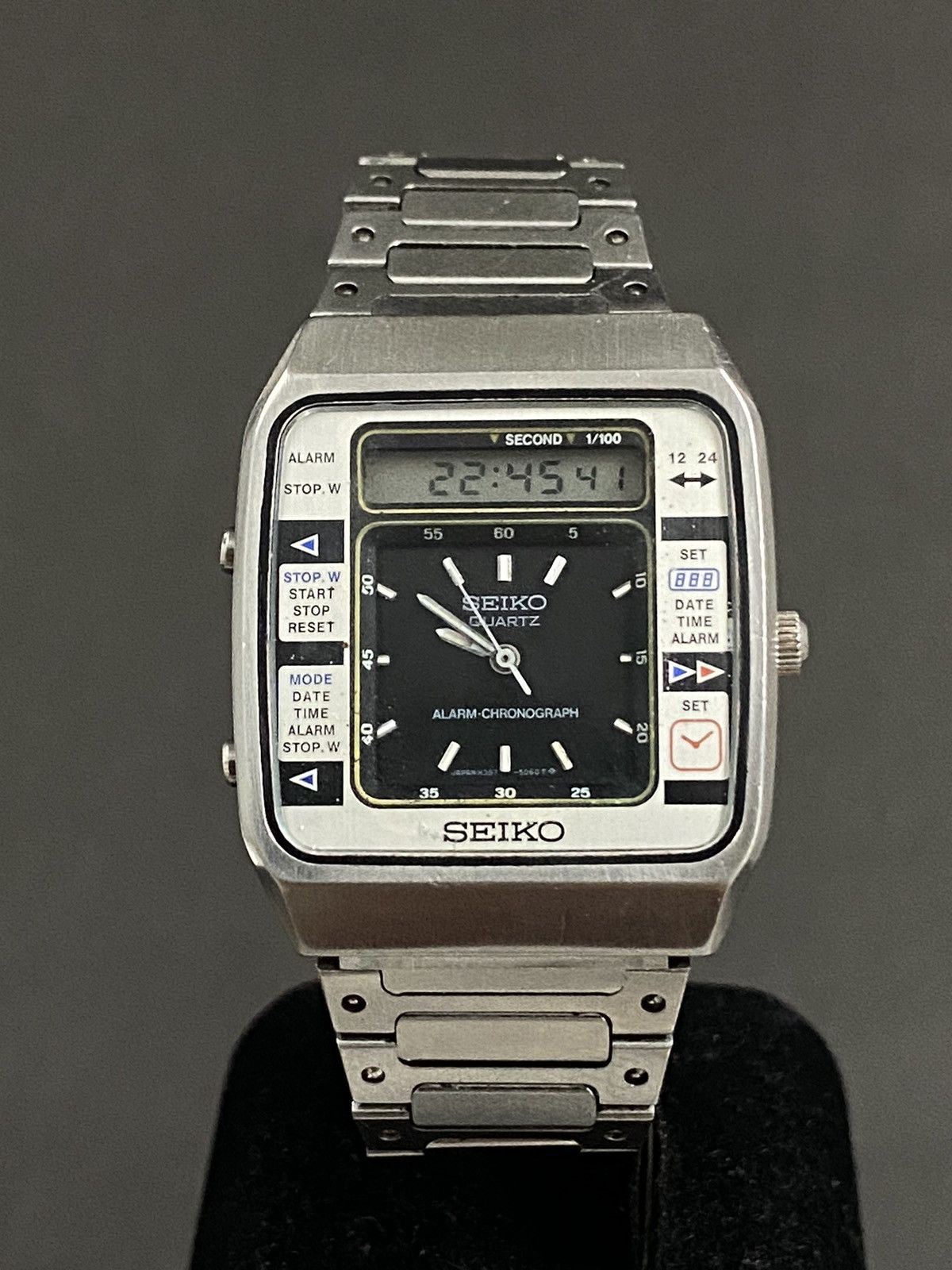 Seiko × Vintage × Watch Vintage SEIKO H357-5049 Japan Analog/Digital ...