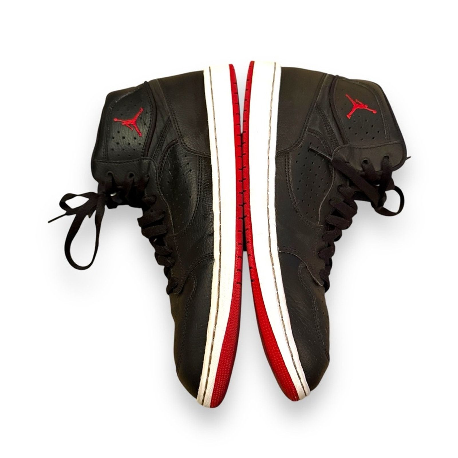 Jordan Brand Nike Air Jordan Access Bred Black Gym Red White Sneakers Size US 10 / EU 43 - 3 Thumbnail