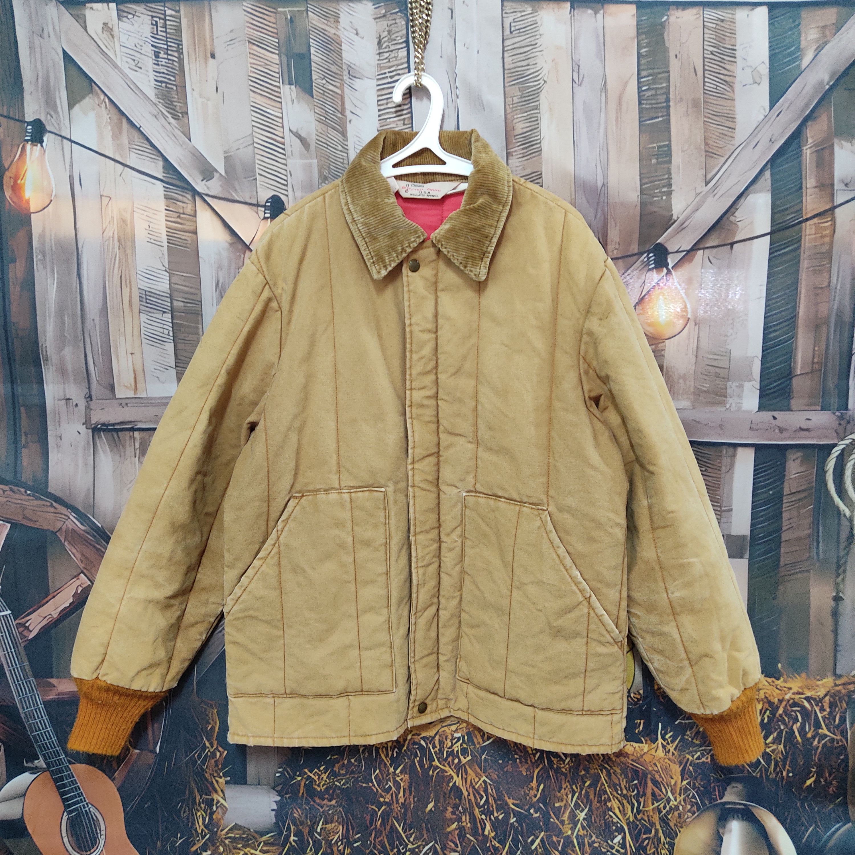 Vintage Vintage WALLS Blizzard-Pruf Insulated Work Jacket Size US M / EU 48-50 / 2 - 2 Thumbnail