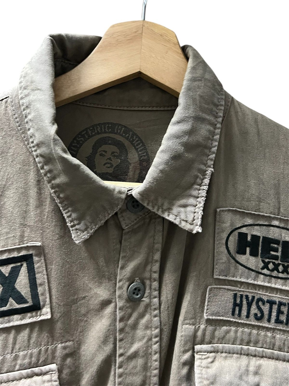 Hysteric Glamour Hysteric Glamour for rebel xxx button up short sleeve Size US M / EU 48-50 / 2 - 3 Thumbnail