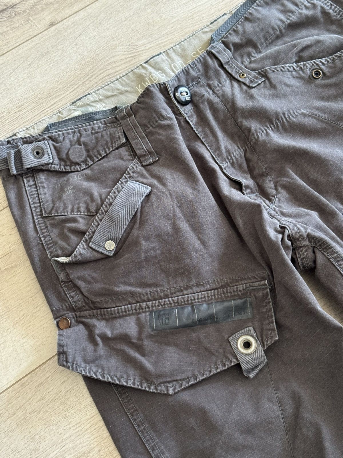 G-Star G Star Raw Pants Vintage Y2K Style Cargo Size US 32 / EU 48 - 3 Thumbnail