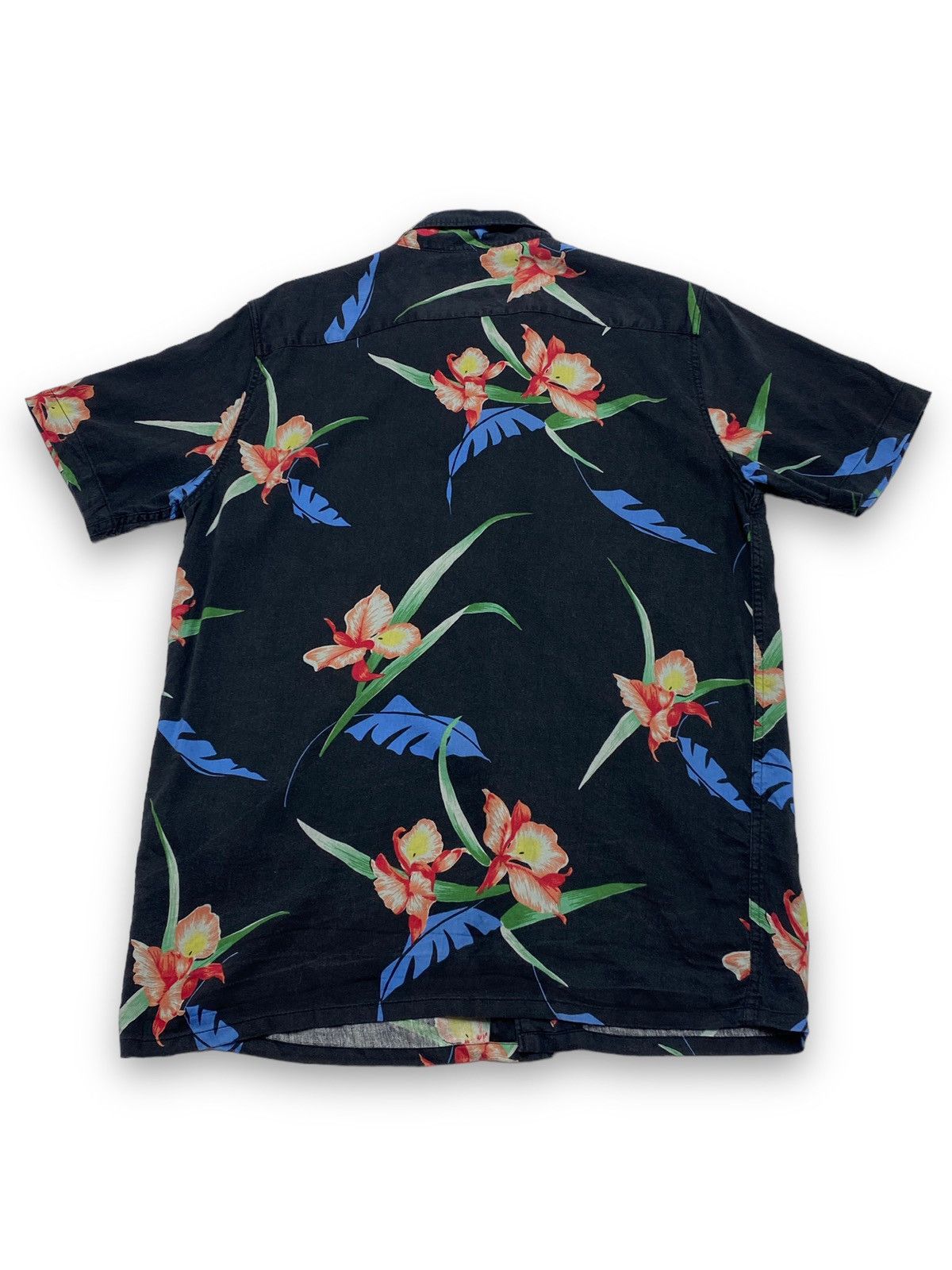 Levi's Vintage LEVI'S Flowers Pattern Black Button Up Shirt Size US M / EU 48-50 / 2 - 6 Thumbnail