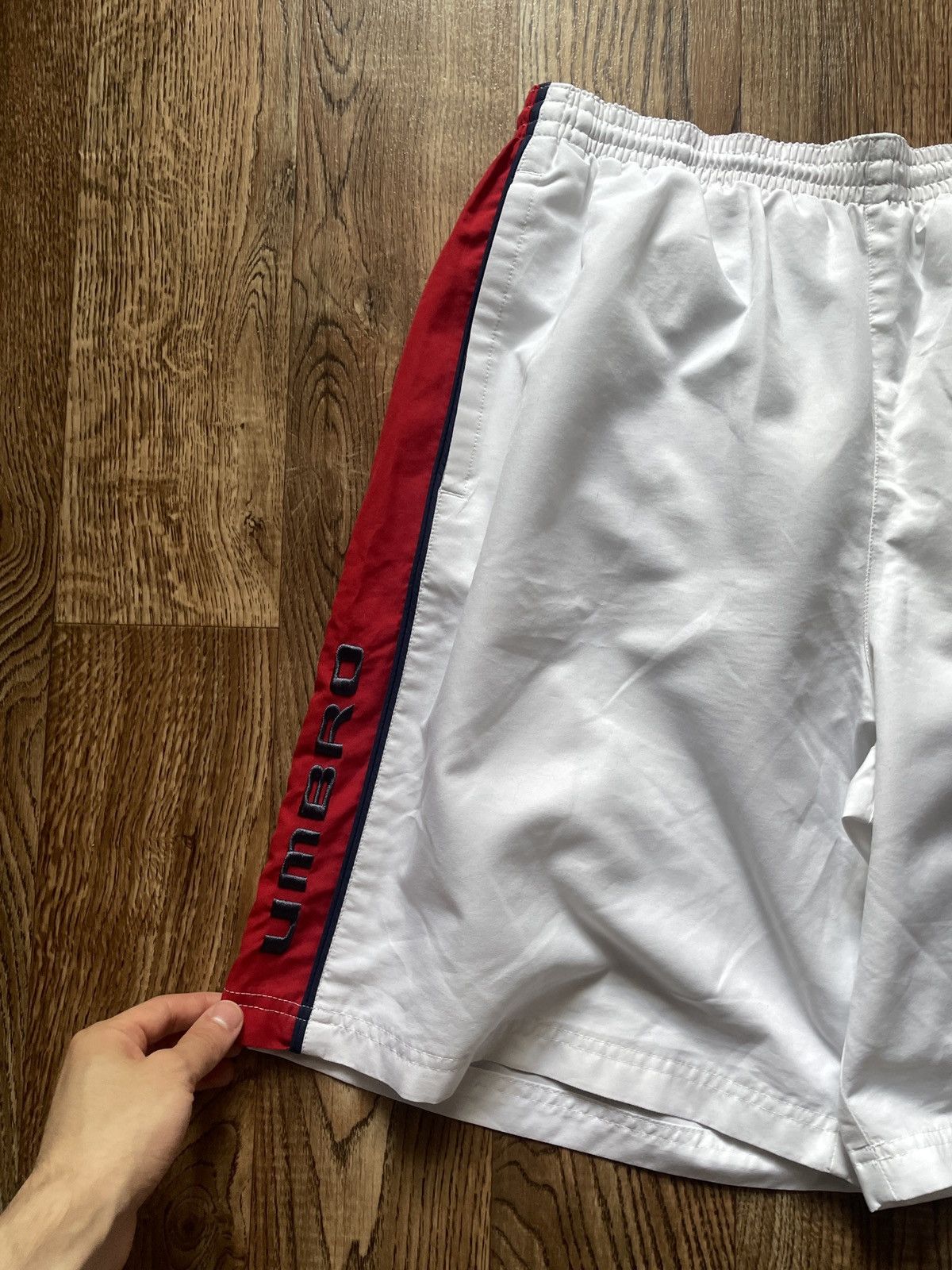 Umbro Vintage Umbro shorts big logo rare size L Size US 34 / EU 50 - 4 Thumbnail