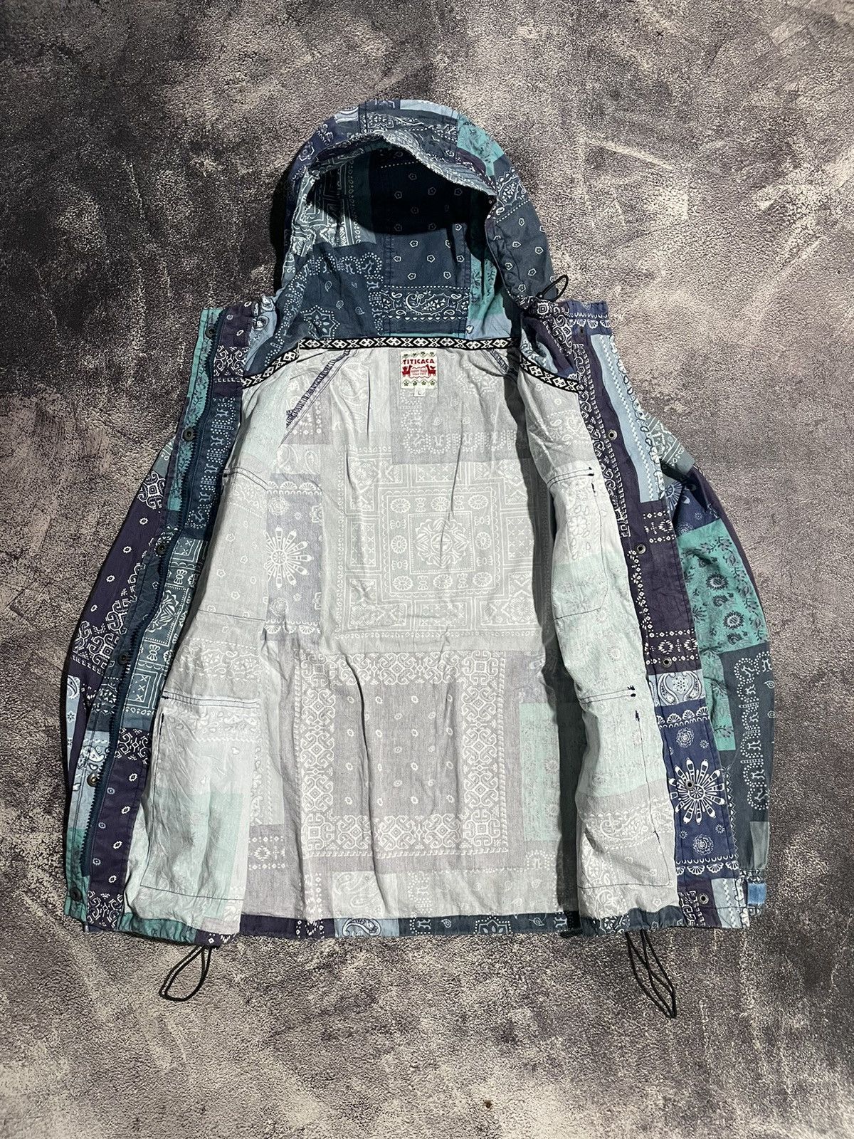 Japanese Brand Bandana Jacket Titicaca Kapital Style Size US L / EU 52-54 / 3 - 6 Thumbnail