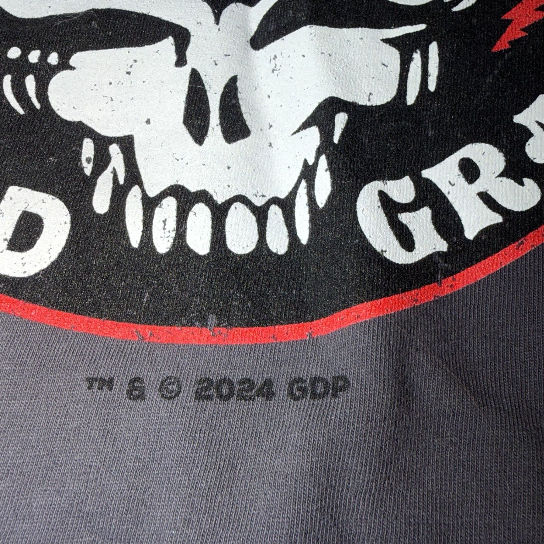Vintage Grateful Dead T Shirt Gray Large Double Sided Stealie Skull 2004 Men S Cotton Short Sleeve Crew Neck Grateful Dead Dogfish Head Size US S / EU 44-46 / 1 - 6 Thumbnail