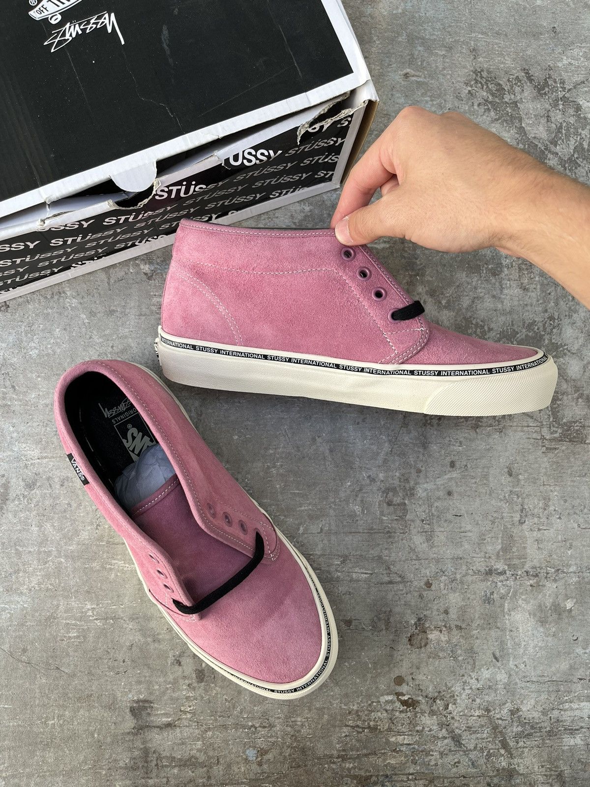 Stussy × Vans 2017 Stussy x Vans Chukka Lx Size US 8 / EU 41 - 5 Thumbnail