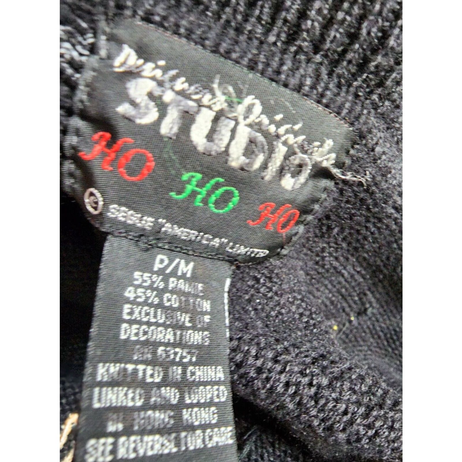 Vintage VINTAGE DESIGNERS ORIGINALS STUDIO Ugly Christmas Sweater Cardigan Womens Med Black Size M / US 6-8 / IT 42-44 - 4 Thumbnail