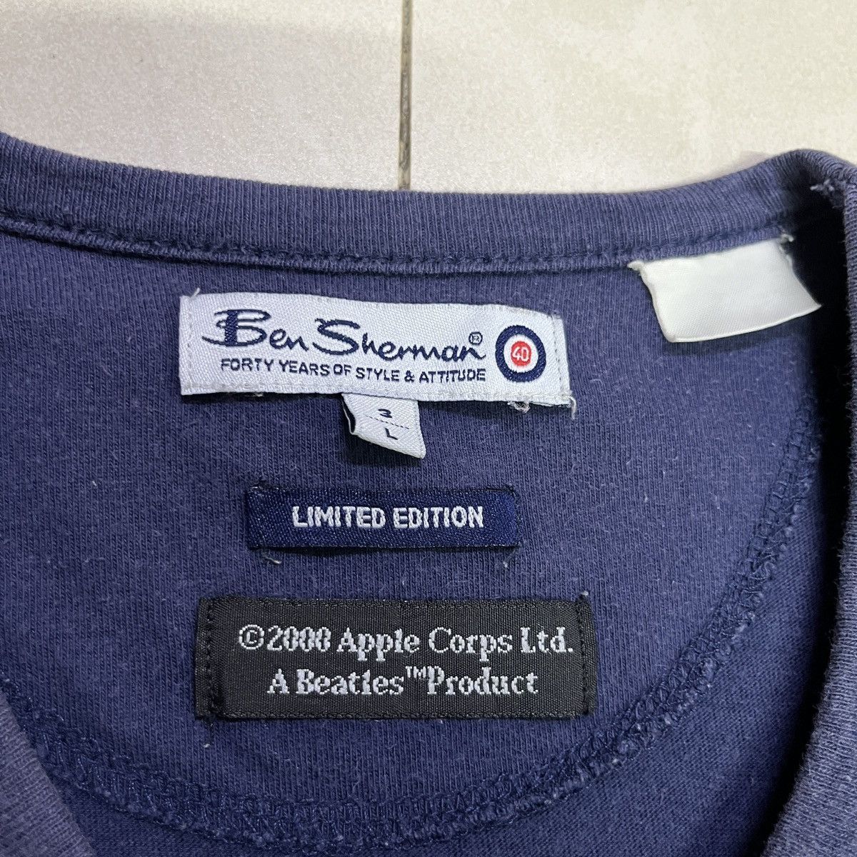 Ben Sherman Rare Vintage The Beatles X Ben Sherman T Shirt Size US S / EU 44-46 / 1 - 4 Thumbnail