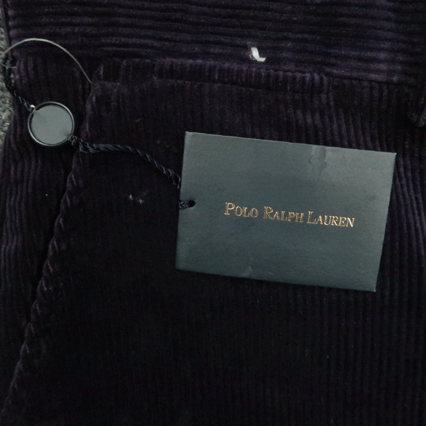Polo Ralph Lauren VINTAGE Polo Ralph Lauren Pants Men 35x30 Purple Corduroy PRL Cords Straight Size US S / EU 44-46 / 1 - 3 Thumbnail