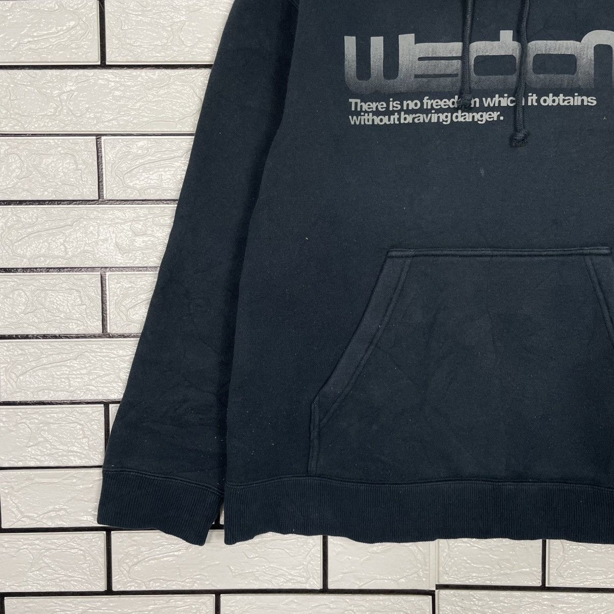 Japanese Brand Wisdom Big Logo Pullover Hoodie Size US M / EU 48-50 / 2 - 3 Thumbnail