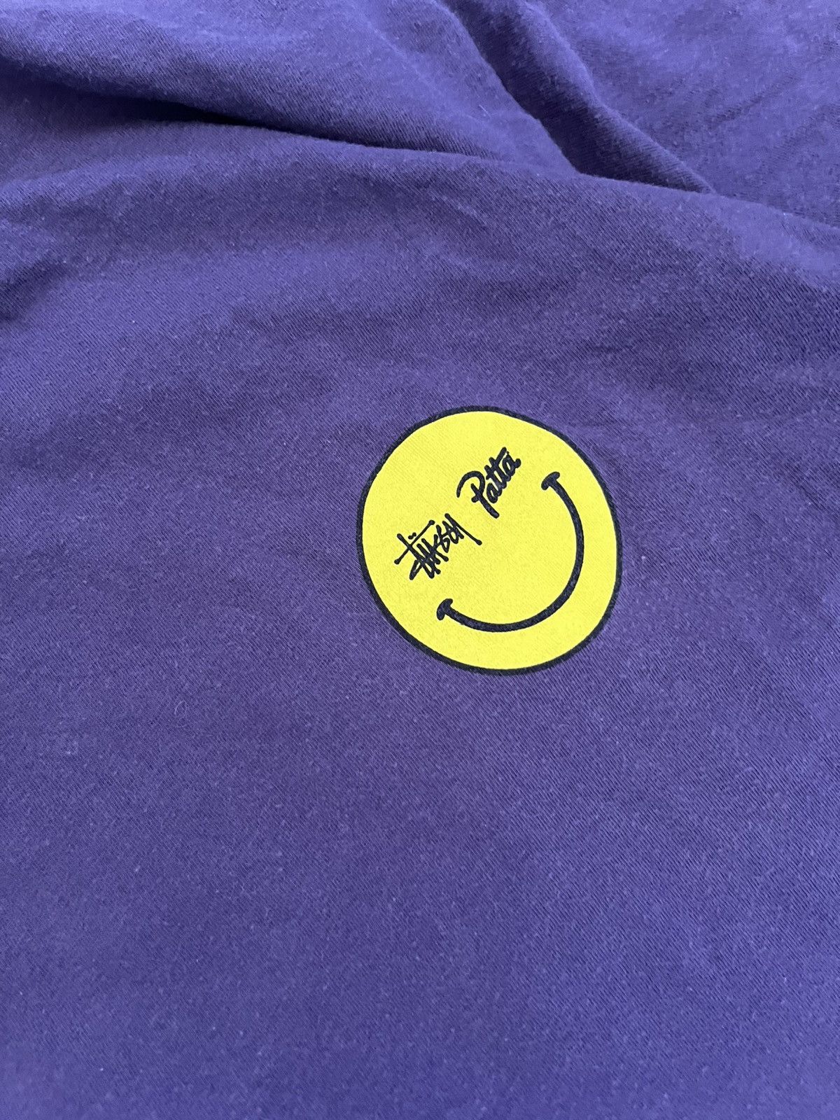 Stussy Stussy*Patta t-shirt smile big centre logo Size US L / EU 52-54 / 3 - 4 Thumbnail