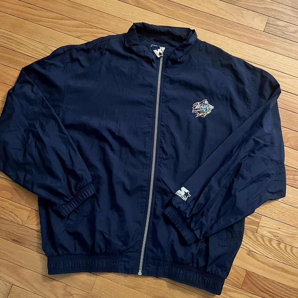MLB × Starter × Vintage VTG World Series 1998 Star Zip Up Jacket Size US XXL / EU 58 / 5 - 1 Thumbnail