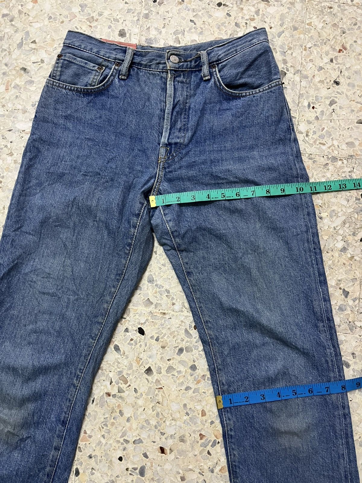 Acne Studios Vintage Acne Studios 1997 Dark Blue Trash, A00024 Size US 29 - 12 Thumbnail
