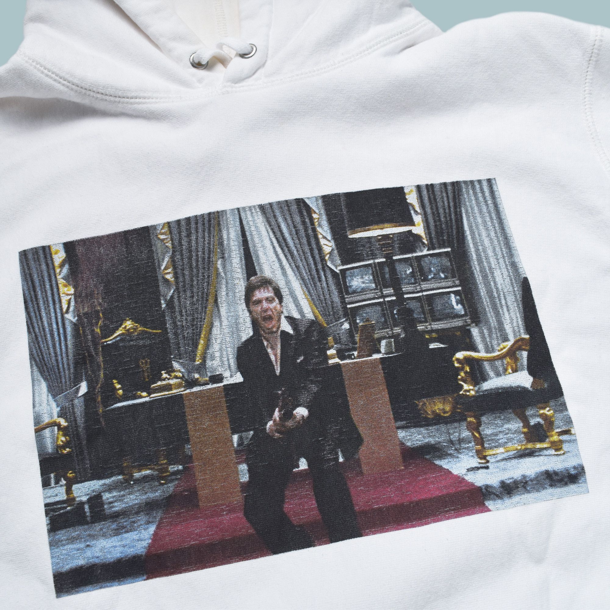 Supreme SUPREME X SCARFACE FIREND WHITE HOODIE MEN'S M Size US M / EU 48-50 / 2 - 2 Thumbnail