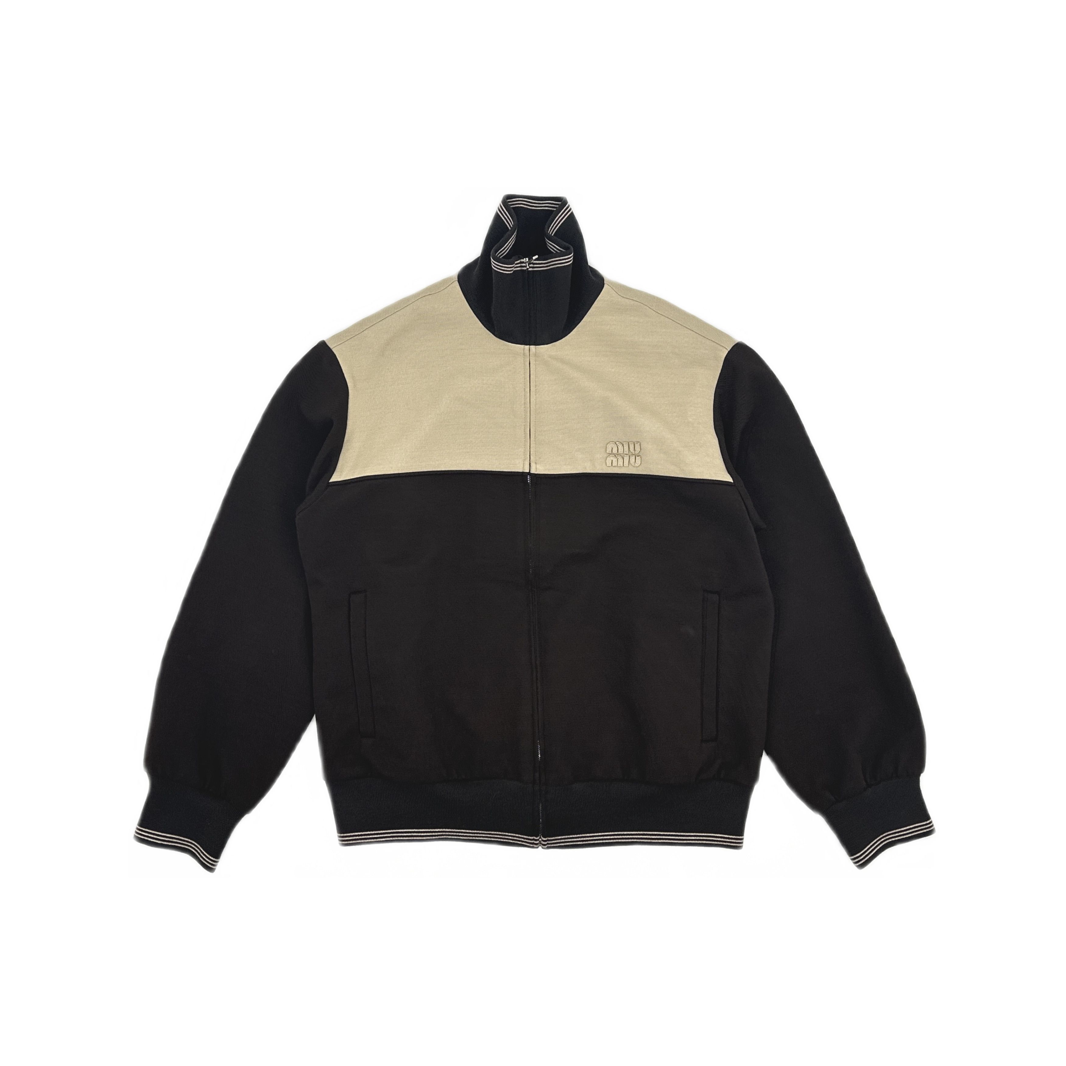 Miu Miu Miu Miu Logo Zip-Up Sweatshirt Size XS Size XS / US 0-2 / IT 36-38 - 1 Thumbnail