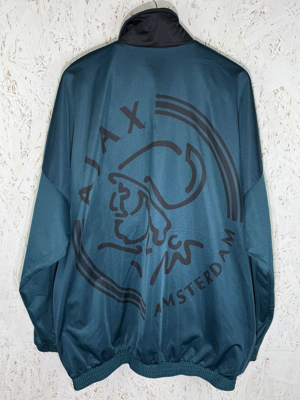 Umbro 90s Umbro AJAX Amsterdam 1995 96 Training Tracksuit Jacket Size US XXL / EU 58 / 5 - 7 Thumbnail