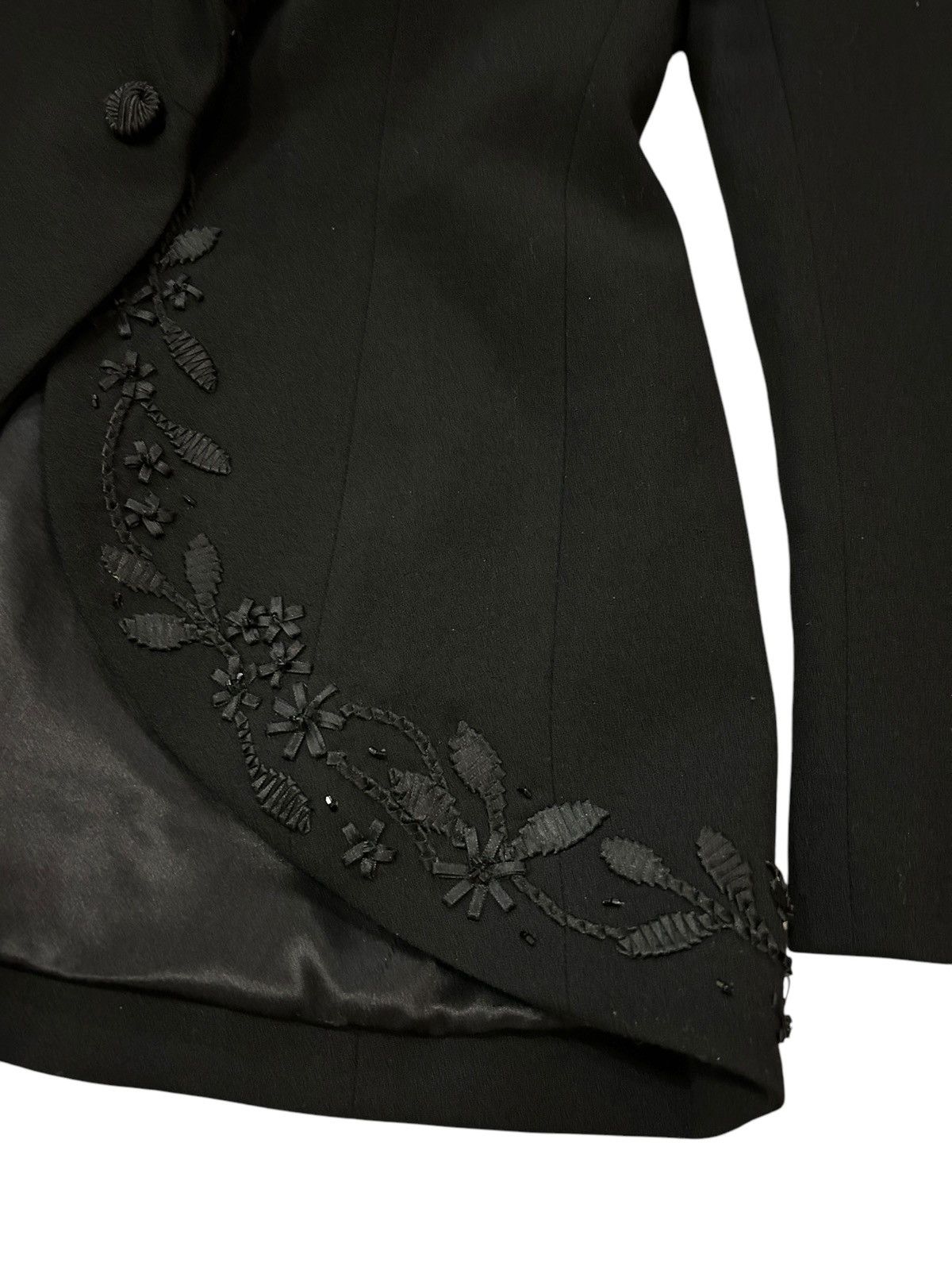 John Galliano F/W 98 Embroidered Evening Jacket Size M / US 6-8 / IT 42-44 - 6 Thumbnail