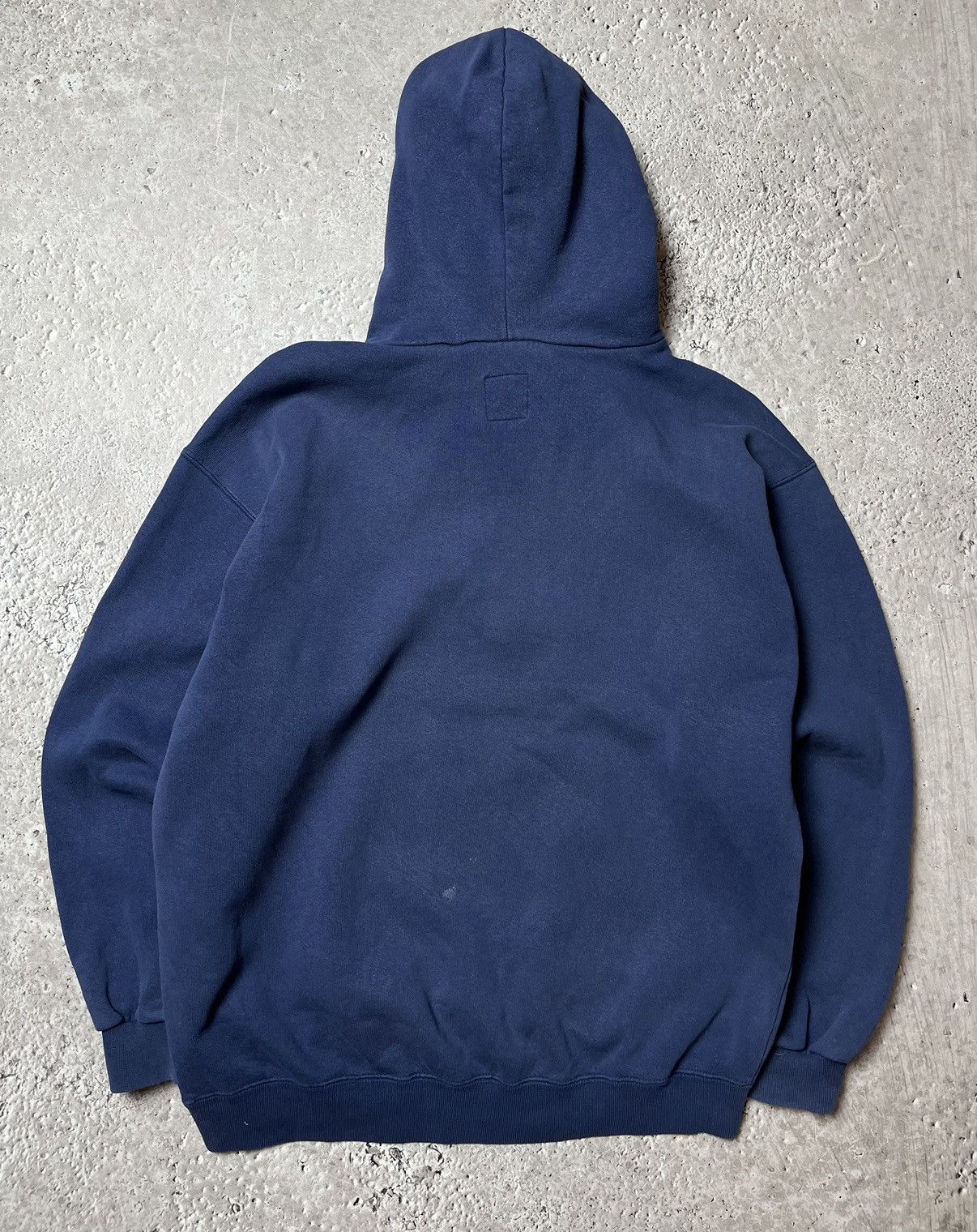 Nike × Vintage Nike Vintage Y2K Fade Black Hoodie Sweatshirt Drill Size US M / EU 48-50 / 2 - 10 Thumbnail