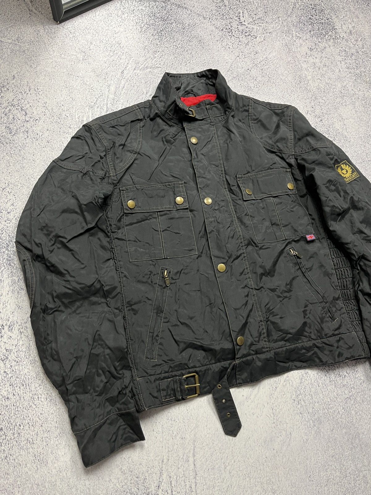 Belstaff Belstaff International Gangster 1969 Bomber Wax Moto Jacket Size US S / EU 44-46 / 1 - 3 Thumbnail