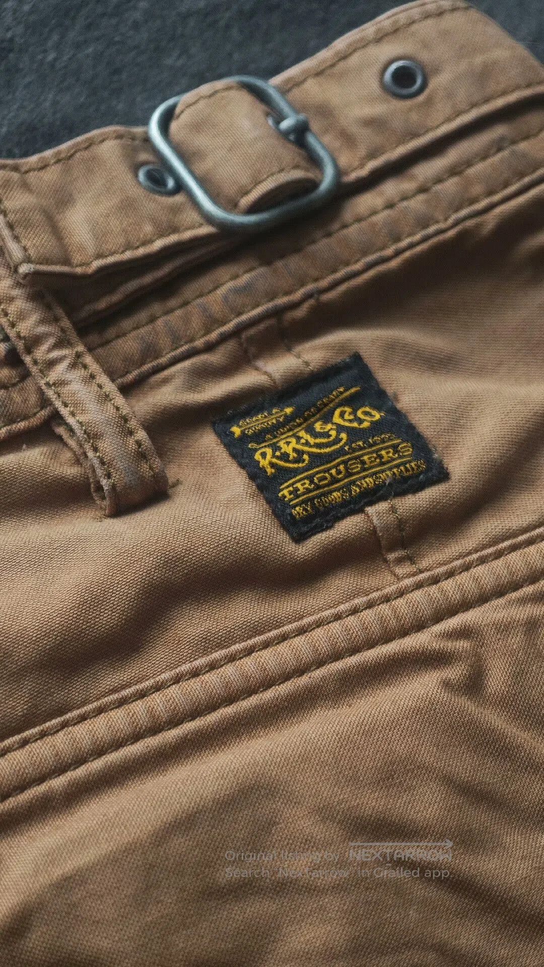 RRL Ralph Lauren RRL Vintage Heavy Craft Work Pants. Size US 31 - 7 Thumbnail