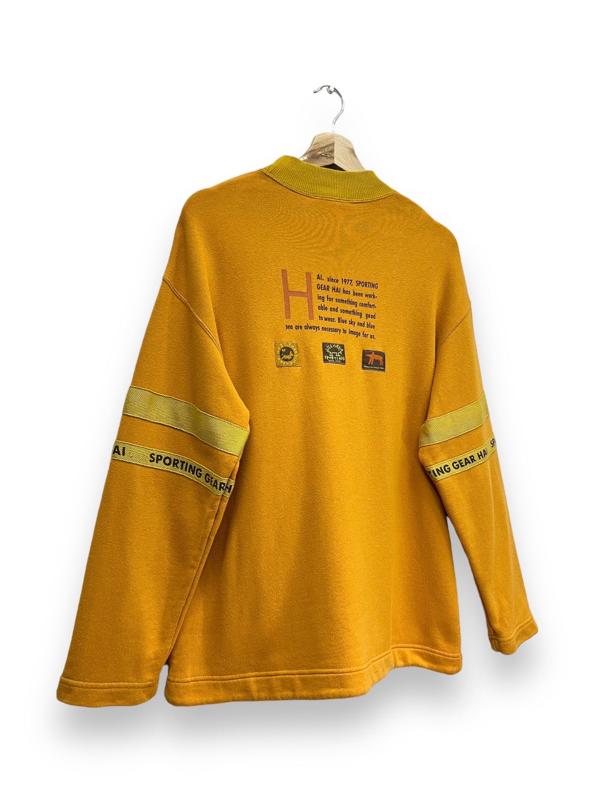 Hai Sporting Gear 🔥FYE 90’s HAI SPORTING GEAR ISSEY MIYAKE Mock Neck Sweater Size US M / EU 48-50 / 2 - 3 Thumbnail